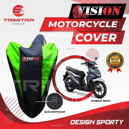 Gambar Sarung Motor BEAT / Cover Penutup Motor Warna Waterproof Merk VISION - Hijau Stabilo dari Trimitra Group Kab. Tangerang Tokopedia