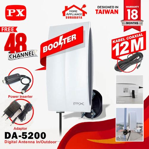 Foto Produk Antenna Antena TV Digital PX Indoor Outdoor DA-5200 dari Home Appliance Surabaya