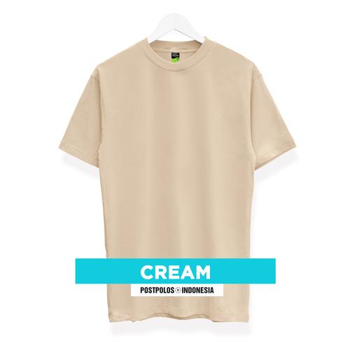 Jual T-SHIRT CREAM - XS - Kota Bandar 