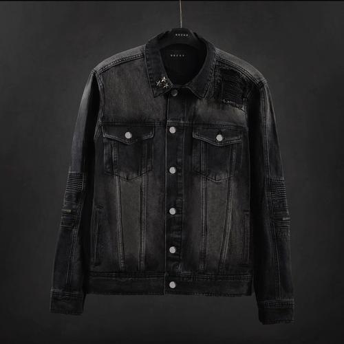 Jual Denim Jacket Rucas Jade Black 