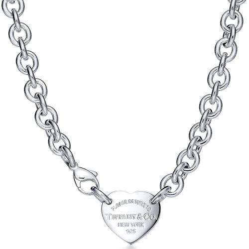 Jual TIFFANY\u0026CO HEART TAG CHAIN LINK 