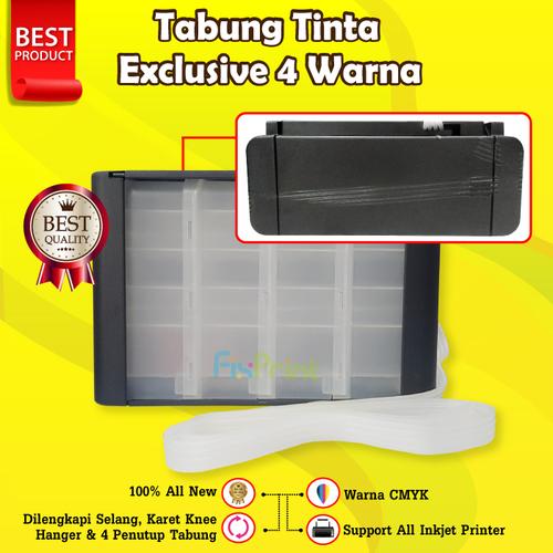 Gambar Tabung Tinta 100ml Exlcusive Seri Epson Infus Printer Canon HP Brother - Tutup Baret dari FixPrint Indonesia Tokopedia