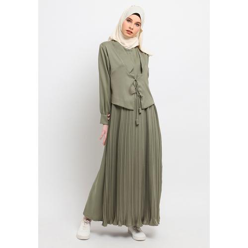 Gambar Gamis Muslim Wanita Le Najwa Humara Dress dari Le Najwa Jakarta Barat Tokopedia