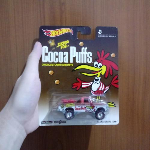 Jual Hot Wheels HotWheels Pop Culture Cocoa Puffs CHOCOLATE TEXAS DRIVE