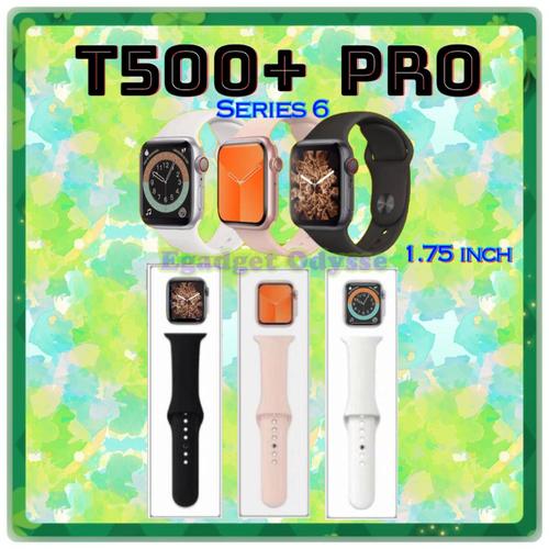Jual ORIGINAL Smartwatch T500+ Plus PRO Series 6 | Custom Watch Face - T500+ Plus Putih - Kota Surabaya - eGadget Odysse | Tokopedia