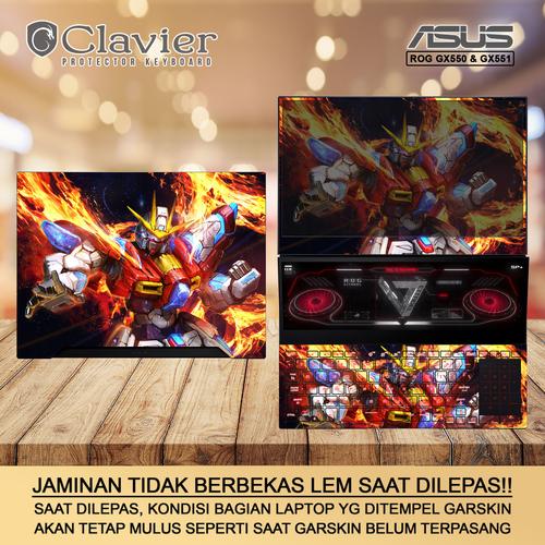 Jual Cover Garskin Laptop Asus ROG GX551 GX551Q GX551QM GX551QR