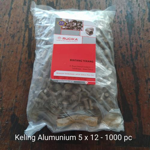 Jual paku keling alumunium 5x12 / Paku Rivet 5x12 / Blind Mata Rivet ...