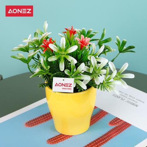 Promo AONEZ Bunga Hiasan Ruang Tamu Pot Bunga Keramik ...