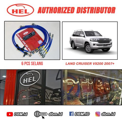 Promo Selang Rem Hel Brake line Hel toyota Land Cruiser VX 200 Cicil 0