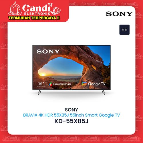 Gambar SONY LED TV 55 INCH KD-55X85J / 55X85J SMART TV 4K UHD HDR ANDROID TV dari Candi Elektronik Solo Kota Surakarta Tokopedia