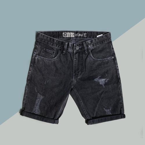 Foto Produk Otsu Graphite Short - Celana Pendek Jeans Slimfit Pria - 30 dari Otsu Denim