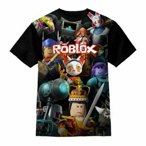 Jual Baju Anak Kaos Anak 3D Game Roblox 