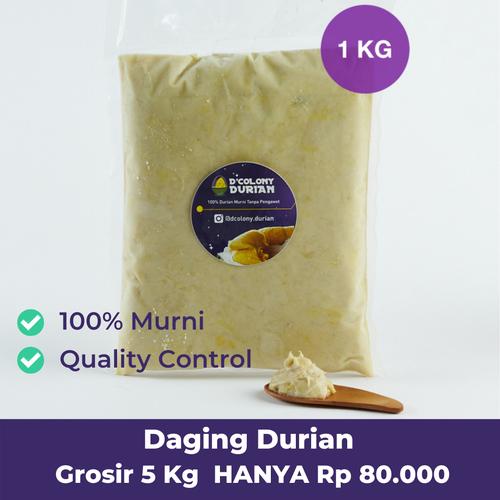 Gambar Daging Durian Murni FRESH 1 Kg Eceran 100% Buah Duren dari DCOLONY DURIAN Jakarta Utara Tokopedia