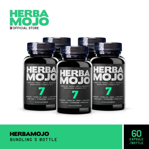 Gambar Herbamojo Bundling 5 Bottle dari Herbamojo Kota Tangerang Tokopedia