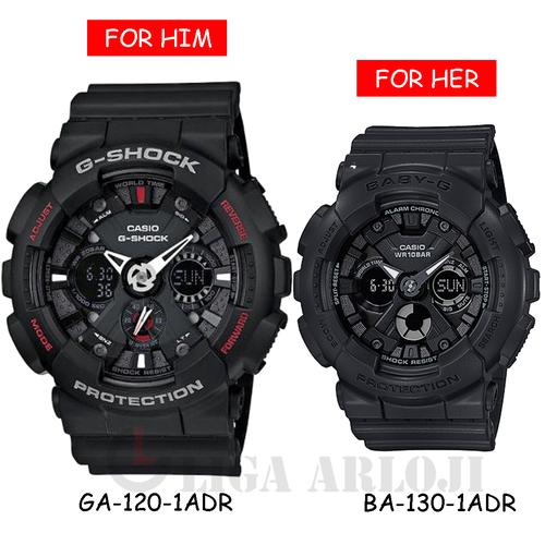 Promo Casio G-Shock GA-120-1ADR \u0026 BA-130-1ADR Jam Tangan Couple Original -  Jakarta Pusat - Liga Arloji | Tokopedia