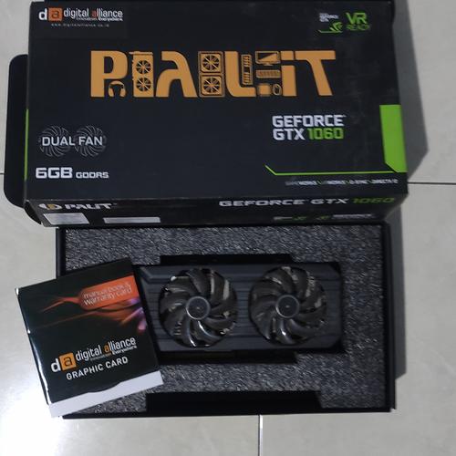 Gambar PALIT GTX 1060 6GB DUAL GDDR5 dari Na Mi Kota Kediri Tokopedia