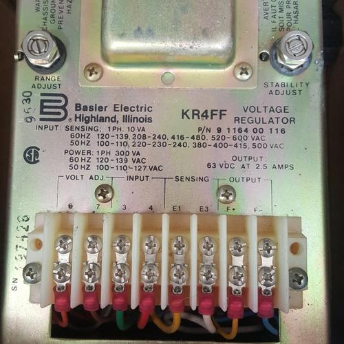 Jual AVR Basler Electric Highland KR4FF ( Voltage Regulator ) Kota
