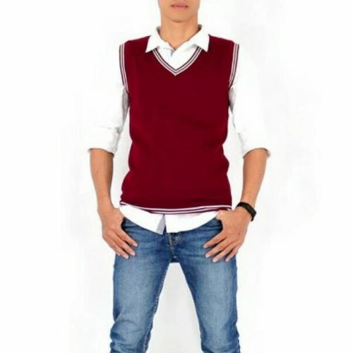 Jual Rompi rajut pria wanita vest pria wanita jaket rompi pria wanita ...