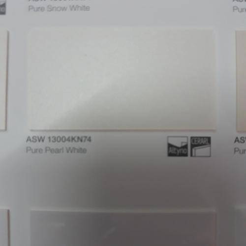 Jual HPL AICA ASIA COLLECTION Pure pearl White ASW 13004KN74 PURECORE ...