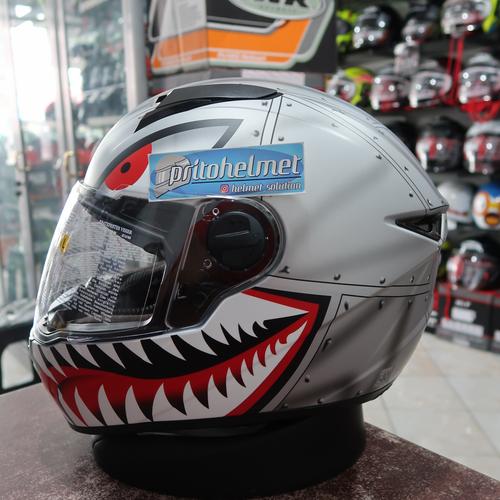 Zeus 811 AL38 Shark Free Dark Visor 