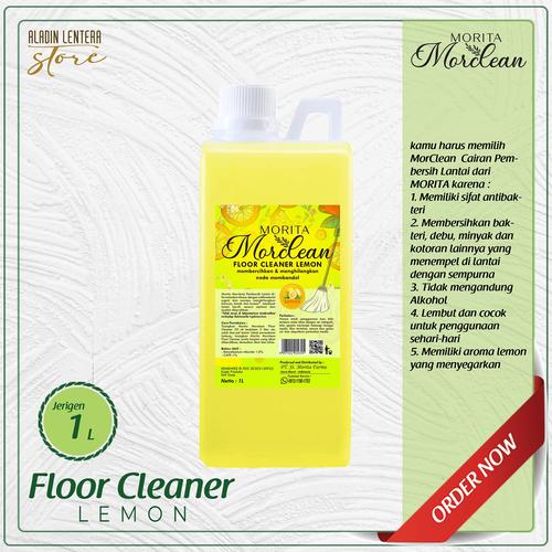 Gambar MorClean Cairan Pembersih Lantai 1 Liter - LEMON dari ALADIN LENTERA INTEGRA Jakarta Timur Tokopedia