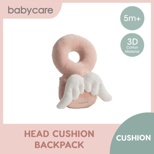 Foto Produk Babycare Baby Head Cushion Backpack (Lion/Elephant/Angel) - Merah Muda dari Babycare Official
