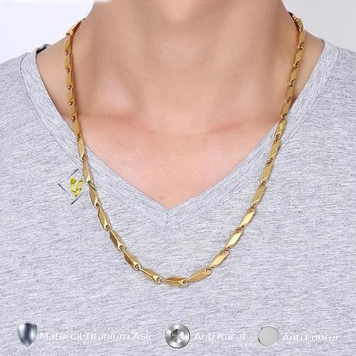 Jual Kalung Pria Wanita titanium Cowok 