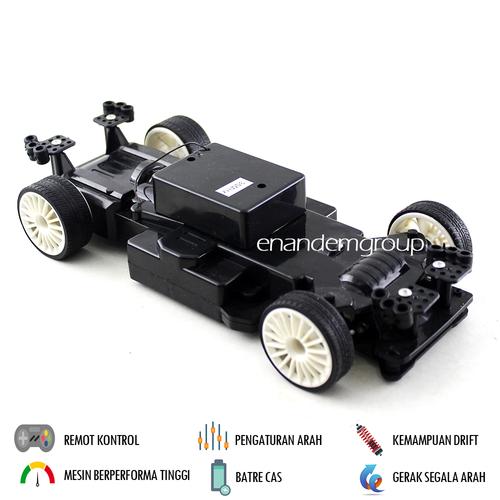 Foto Produk Mainan Mobil Remot Kontrol RC Drift Super Turbo - Dark Black dari Mafemale