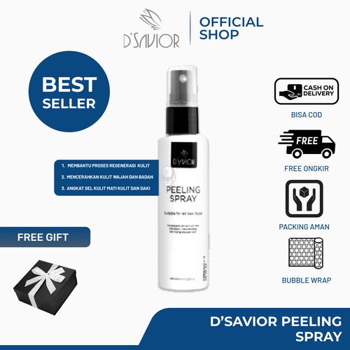 Gambar TERLAIRS DSavior Peeling Spray Pembersih Badan Penghilang Daki Ampuh dari Biliva Kota Surabaya Tokopedia