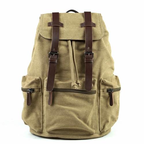 khaki backpack mens