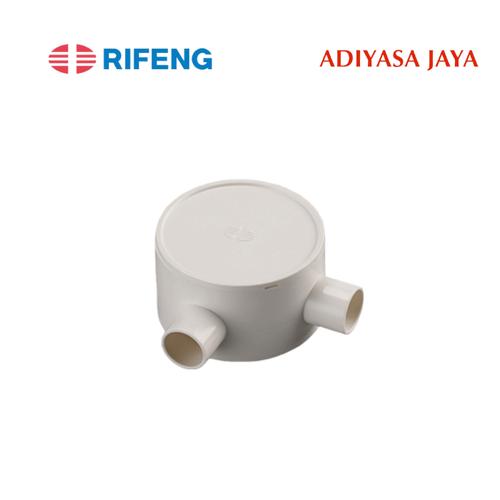 Fitting Rifeng Small Box Jual 2 Way Round Junction Box Conduit 3/4 (Rifeng) - Jakarta Barat ...