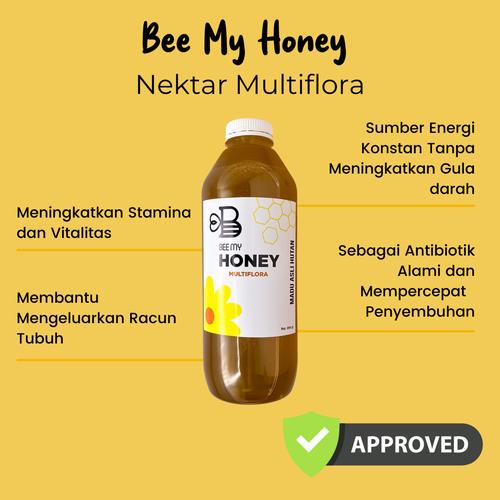 Foto Produk MADU MURNI ASLI HUTAN SUMATERA 1000 ML , RAW HONEY 1 LITER - MULTIFLORA dari Madu Asli Madu Hutan