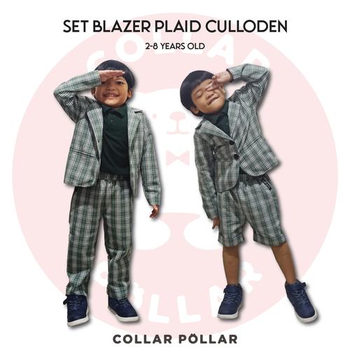 Gambar Set Blazer Anak 2-8 Tahun / Blazer Motif Kotak Plaid / Unisex CP23 - 2-3 tahun dari Collar Pollar Kids Kota Bandung Tokopedia