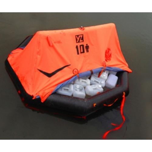 Jual Throwing Type Inflatable Life Raft SOLAS / Life Raft 15 Person ...