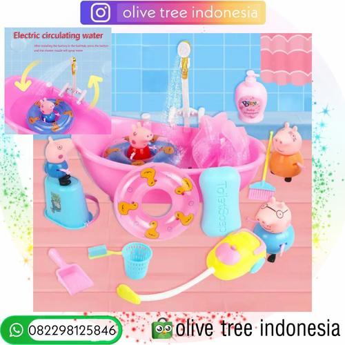Foto Produk Mainan edukasi Anak Dream House Peppa Pig - Bathroom dari Olive Tree Indonesia