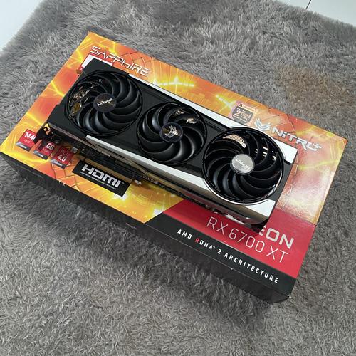 Foto Produk VGA SAPPHIRE RADEON RX 6700 XT / RX 6700XT / RX6700XT NITRO+ OC 12G D6 dari Merbau Store