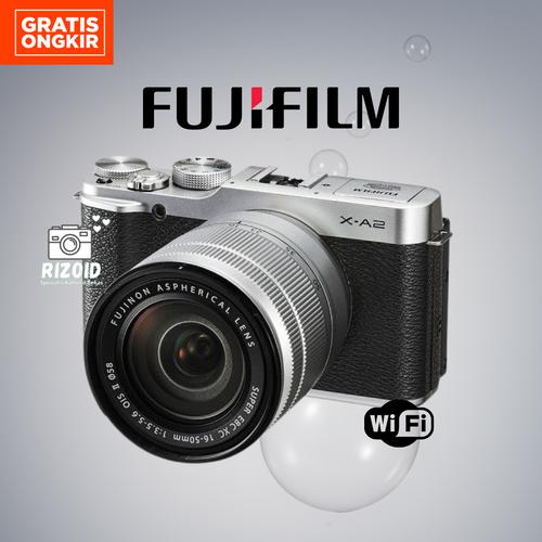 Jual Kamera Camera Mirrorless Fujifilm XA2 Wifi Layar Flip Fullset