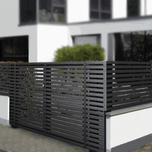 Jual pagar minimalis horizontal,besi holo 4x4 dan 2x2 - Jakarta Selatan