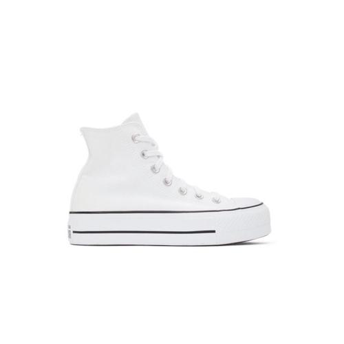 converse all star high platform white