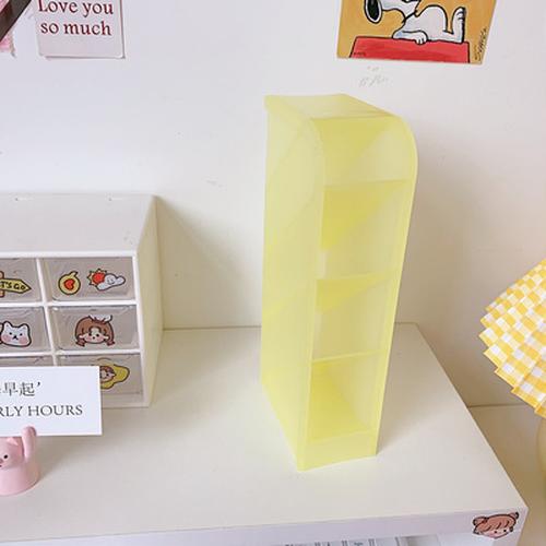 Gambar Rak Organizer Pulpen Warna Pastel Macaron OB0029 - yellow dari Meowmi Fancy Gift Shop Kota Batam Tokopedia