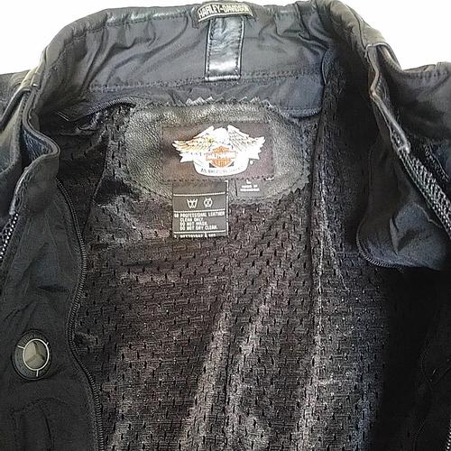 harley triple vent jacket