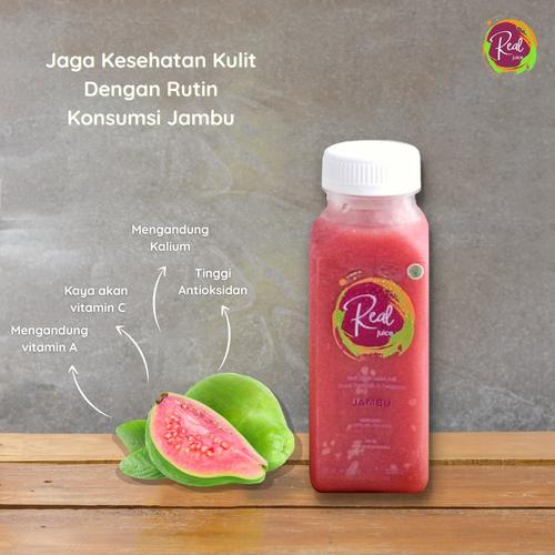 Gambar Guava Juice (Jus Buah Jambu Asli) dari myrealjuice Jakarta Selatan Tokopedia