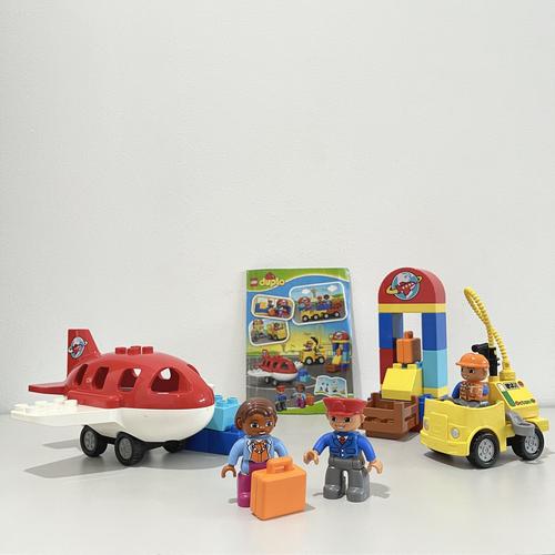 Jual Preloved No Box Lego Duplo 10590 Airport Airplane Kota