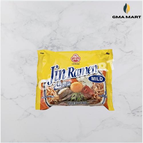 Foto Produk Ottogi Jin Ramen / Mie Ramyun Instan (120gr) 100% Asli Korea - Mild dari GMA Mart