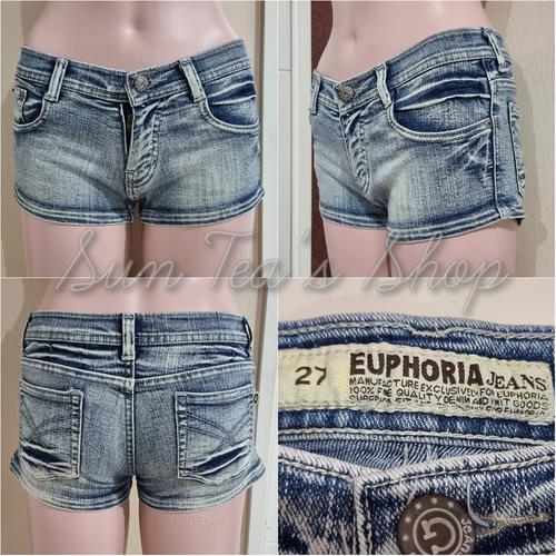 EUPHORIA Jeans blue denim sexy shorts 
