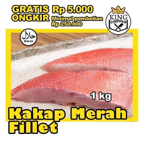 Jual IKAN KAKAP MERAH FILLET FROZEN FRESH SEGAR PUTIH BEKU RED SNAPPER ...