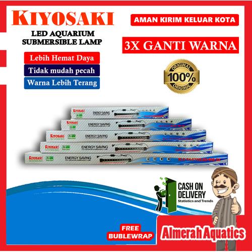 Jual Lampu aquarium aquascape celup 3x ganti warna VARIAN ukuran - Tank