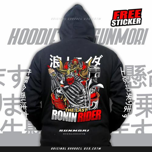 Gambar New Arrival Jaket Hoodie Sunmori Jepang Pria Custom Big Size Satuan - Ronin Rider, XL dari Outfit Millenial Kota Kediri Tokopedia