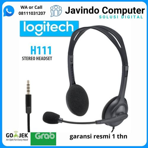 Logitech H111 Stereo Headset Murah 