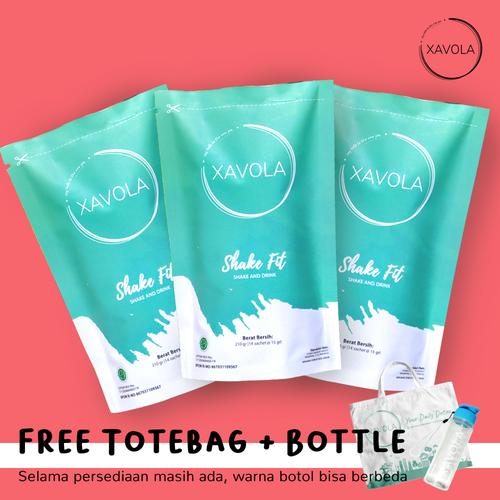 Gambar 3 Pack Xavola Shake Fit dari Xavola Indonesia Jakarta Barat Tokopedia